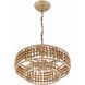 Silas 4 Light 16 inch Burnished Silver Pendant Ceiling Light