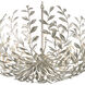Broche 12 Light 42 inch Antique Silver Chandelier Ceiling Light