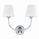 Sylvan Bath Wall Light in Polished Chrome