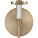 Hatfield Bath Sconce Wall Light in Vibrant Gold