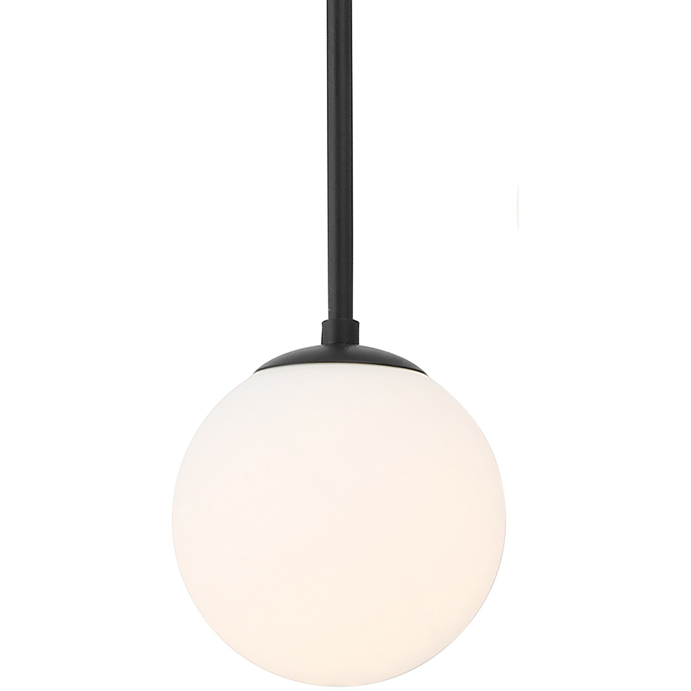 Omni 6 Light 46.5 inch Matte Black Chandelier Ceiling Light