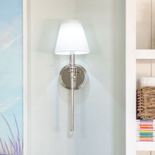 Riverdale Sconce Wall Light in Polished Nickel