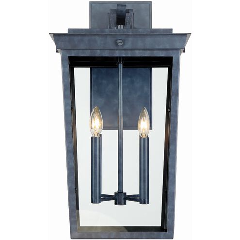 Belmont 4 Light 26 inch Graphite Outdoor Sconce