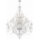 Traditional Crystal 25 Light 45 inch Polished Chrome Chandelier Ceiling Light