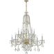 Traditional Crystal 12 Light 42.00 inch Chandelier