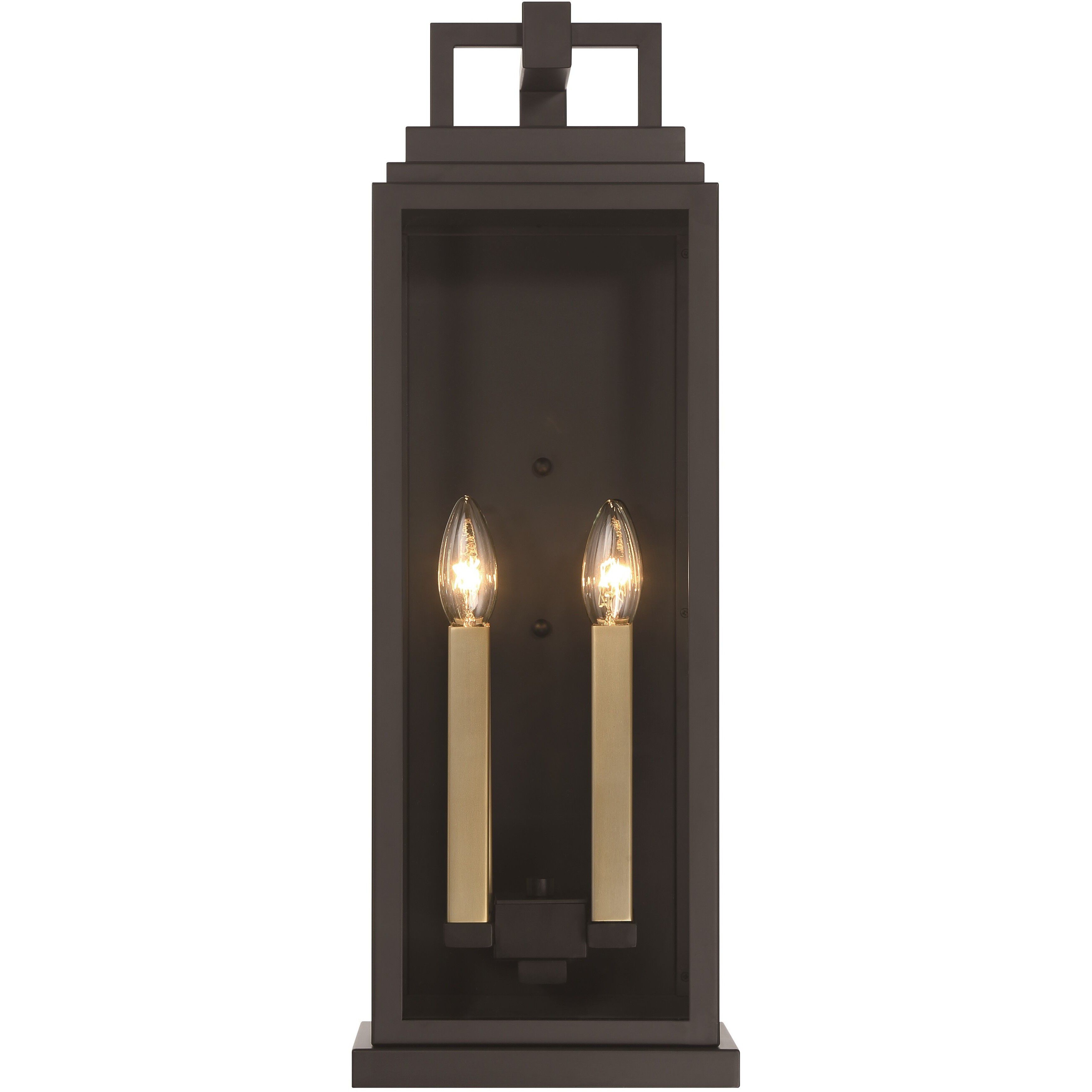 Aspen 4 Light 22.5 inch Matte Black Outdoor Sconce