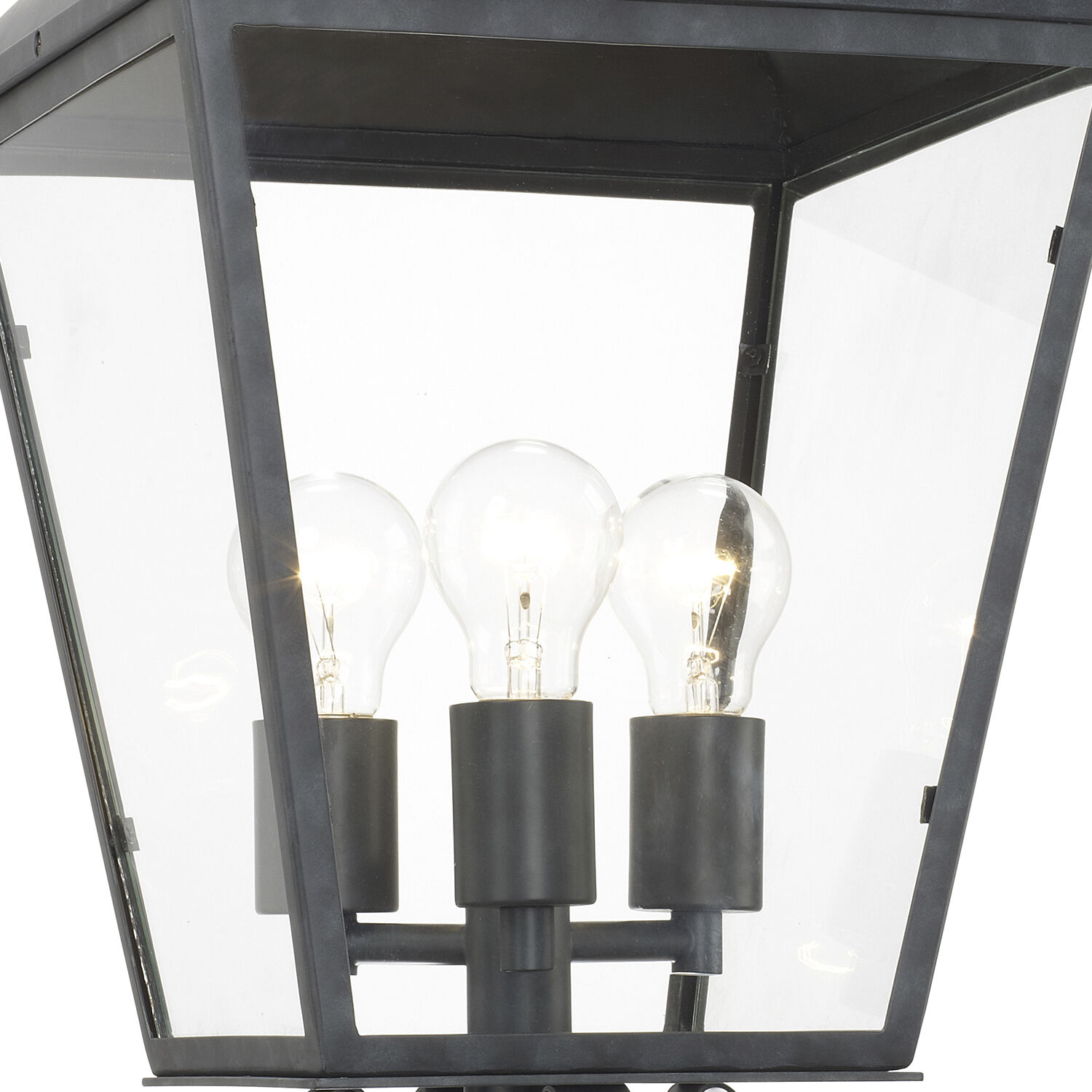 Dumont 3 Light 25.75 inch Graphite Outdoor Post