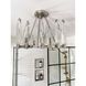 Watson 4 Light 18.25 inch Polished Nickel Semi Flush Ceiling Light