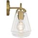 Voss 3 Light 25 inch Luxe Gold Bath Vanity Wall Light