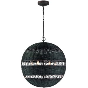 Remy 6 Light 23 inch Forged Bronze Chandelier Ceiling Light