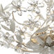 Marselle 6 Light 24 inch Antique Silver Semi Flush Ceiling Light