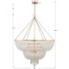 Rylee 15 Light 48.5 inch Antique Gold Chandelier Ceiling Light