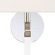 Renee Bath Sconce Wall Light in Polished Nickel
