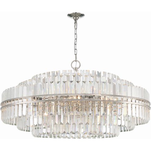 Hayes 32 Light 40.5 inch Polished Nickel Chandelier Ceiling Light