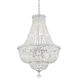 Roslyn 9 Light 22 inch Polished Chrome Chandelier Ceiling Light