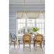 Fulton 3 Light 20 inch Antique Gold Pendant Ceiling Light