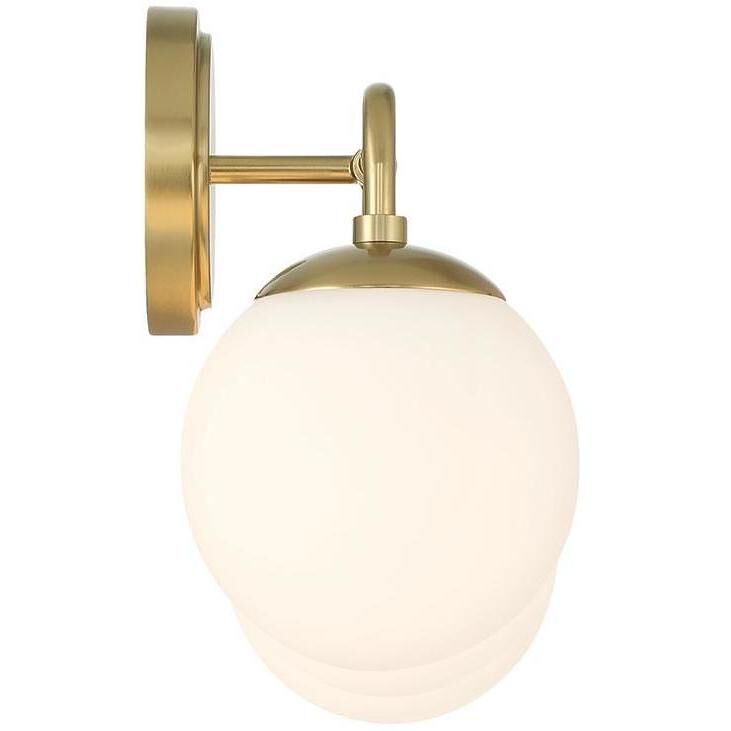 Maverick 3 Light 23 inch Vibrant Gold Bath Vanity Light Wall Light