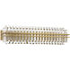 Hayes Sconce Wall Light in Aged Brass