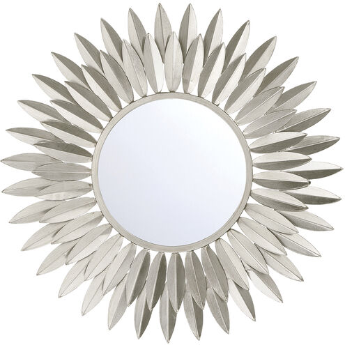 Broche 20 X 20 inch Antique Silver Wall Mirror