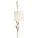 Broche Sconce Wall Light in Antique Gold