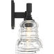 Gregory Bath Vanity Light Wall Light in Matte Black