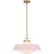 Xander 3 Light 20 inch Vibrant Gold Pendant Ceiling Light
