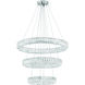 Kinsley 1 Light 32 inch Polished Chrome Pendant Ceiling Light