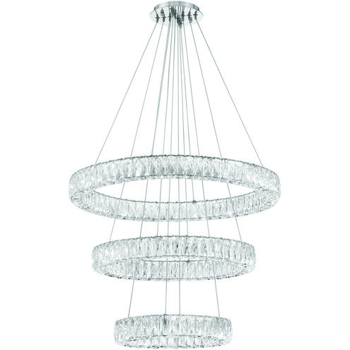 Kinsley 1 Light 32 inch Polished Chrome Pendant Ceiling Light