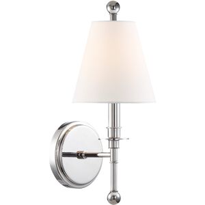 Riverdale 1 Light 6 inch Polished Nickel Wall Sconce Wall Light