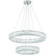Kinsley 1 Light 28 inch Polished Chrome Pendant Ceiling Light