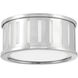 Kendal 2 Light 9.5 inch Polished Nickel Flush Ceiling Light