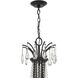 Karrington 12 Light 30 inch Matte Black Chandelier Ceiling Light
