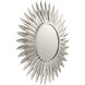 Broche 20 X 20 inch Antique Silver Wall Mirror