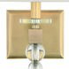 Clover 1 Light 9.5 inch Aged Brass Sconce Wall Light