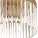 Emory 4 Light 15 inch Modern Gold Flush Ceiling Light