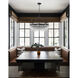 Calypso 6 Light 25 inch Matte Black Chandelier Ceiling Light