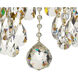 Bridgehampton 8 Light 28 inch Antique Gold Chandelier Ceiling Light in Clear Swarovski Strass