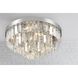 Hayes 8 Light 18 inch Polished Nickel Flush/Semi Flush Ceiling Light