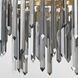 Gemma 7 Light 24 inch Modern Gold Chandelier Ceiling Light