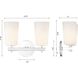 Colton 2 Light 14.75 inch Polished Chrome Bathroom Vanity Light Wall Light