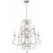 Ashton 9 Light 25.5 inch Olde Silver Chandelier Ceiling Light in Clear Hand Cut