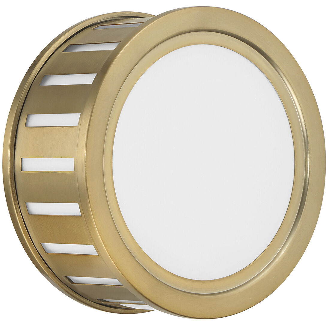 Kendal Bath Wall Light in Vibrant Gold