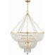 Rylee 15 Light 48.5 inch Antique Gold Chandelier Ceiling Light