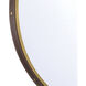 Callahan 31.5 X 23.5 inch Luxe Gold Mirror