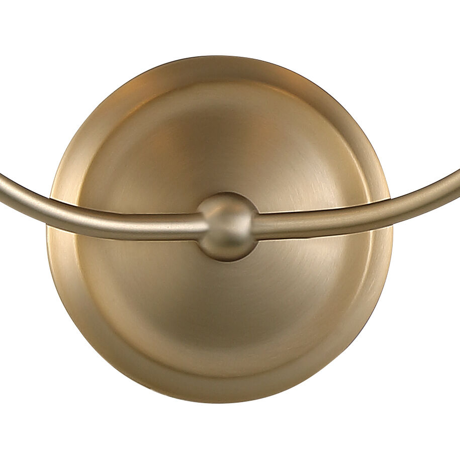 Sylvan Bath Wall Light in Vibrant Gold