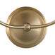 Sylvan Bath Wall Light in Vibrant Gold