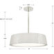 Fulton 6 Light 24 inch Polished Nickel Chandelier Ceiling Light