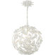Marselle 4 Light 16.5 inch Matte White Mini Chandelier Ceiling Light