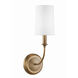 Sylvan Bath Sconce Wall Light in Vibrant Gold