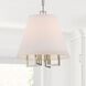 Westwood 4 Light 13.5 inch Polished Nickel Chandelier Ceiling Light